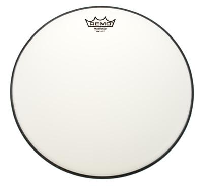 Remo 13" Ambassador Smooth White"