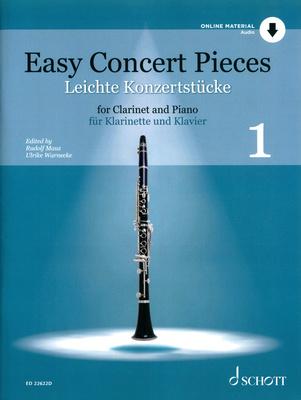 Schott Easy Concert Pieces Clarinet 1