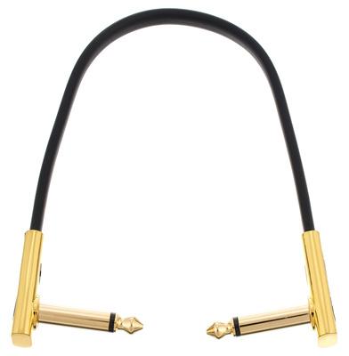 Rockboard Flat Patch Cable Gold 20 cm