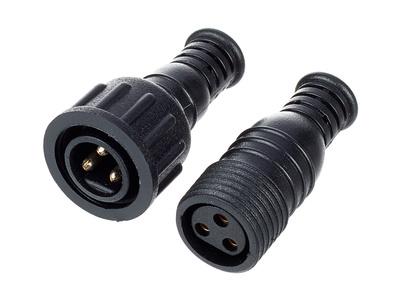Stairville IP65 Resistor male end cap set