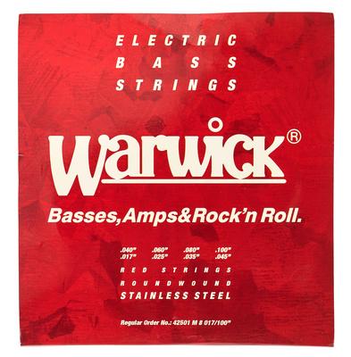 Warwick Red Strings 8 M 017/40-045/100