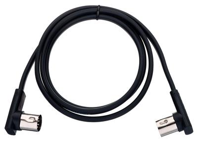 Rockboard Flat MIDI Cable 100cm Black