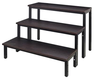 Stageworx Stairs 20 40 60cm Bk