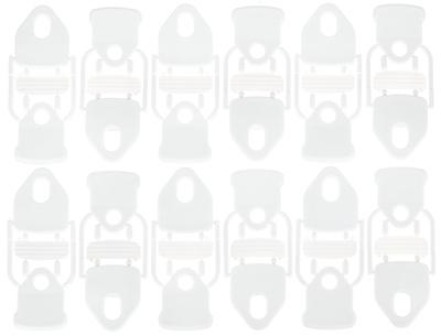 Holdon Mini Clip White 12pcs Pack