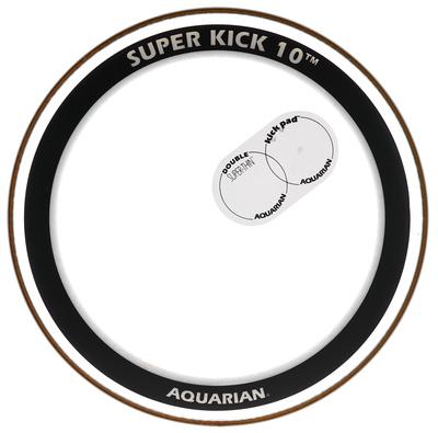 Aquarian 18" Superkick Ten clear"