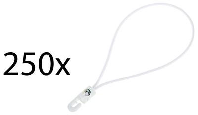 Stairville Spannfix Ø 4mm White 250 pcs.