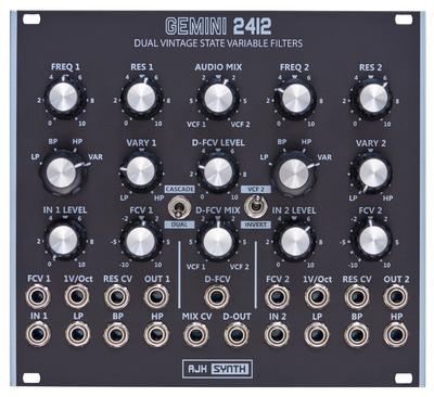 AJH Synth Gemini 2412 Dual SVF black