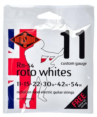 Rotosound Whites 11-54 Nickel Strings