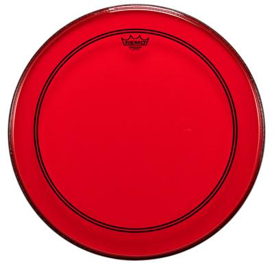 Remo 22" P3 Colortone Batter Red"