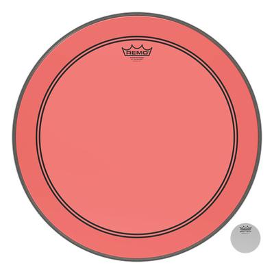 Remo 24" P3 Colortone Batter Red"