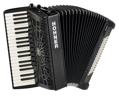 Hohner Bravo III 80 Black silent key