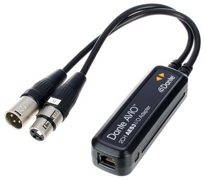 Dante AVIO AES3 IO Adapter 2x2