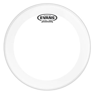 Evans 24" EQ4 Frosted Bass Drum"