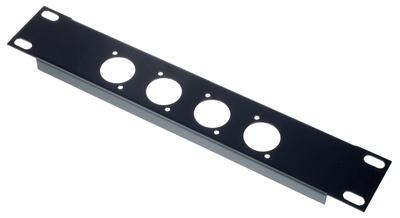 Flyht Pro Rack Panel 4XLR 1U 9,5""