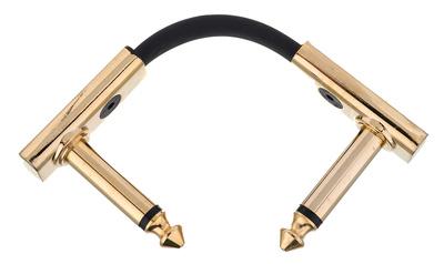 Harley Benton Pro-5 Gold Flat Patch Cable