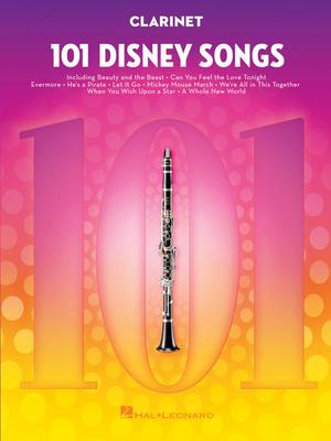 Hal Leonard 101 Disney Songs Clarinet