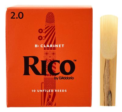 DAddario Woodwinds Rico Bb- Clar 2.0