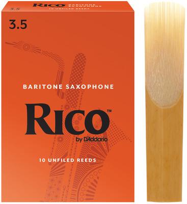 DAddario Woodwinds Rico Baritone Saxophone 3.5