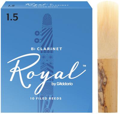 DAddario Woodwinds Royal Bb- Clarinet 1.5