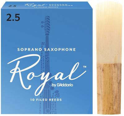 DAddario Woodwinds Royal Soprano Sax 2.5