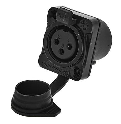 Seetronic K3F2C-W-B 3pin XLR IP65