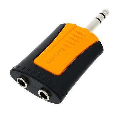 Seetronic MP3-2PM Adapter 6,35 2x 6,35
