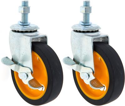 RockNRoller RCSTR4X1 4"x 1"" Casters w. Br."