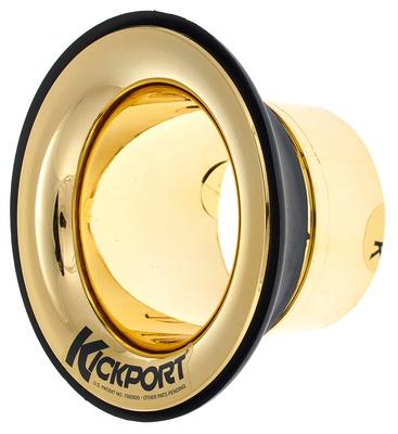 Kick Port Bass Drum Insert Booster Gold