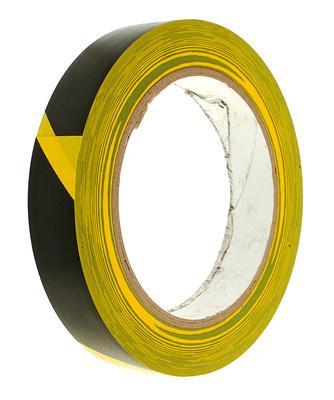 Stairville Warning Tape 19 Black/Yellow