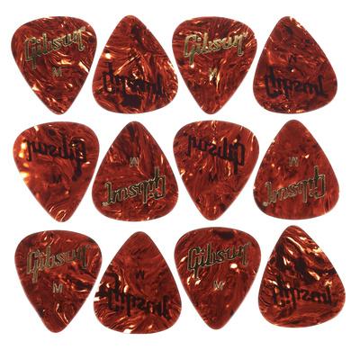 Gibson Tortoise Picks Medium 12pc