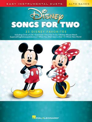 Hal Leonard Disney Songs For Two Alto Sax