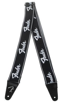 Fender Running Logo Strap BW