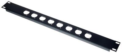 Flyht Pro Rack Panel 1U 8x XLR D-Format