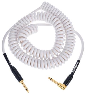 Kirlin Premium Coil Cable 6m White