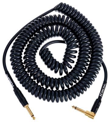 Kirlin Premium Coil Cable 9m Black