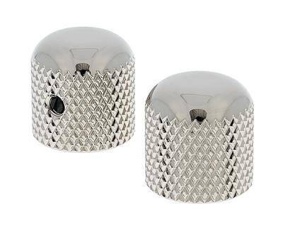 Allparts Metal Dome Knobs Nickel