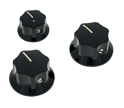 Allparts J-Style Knobs Black