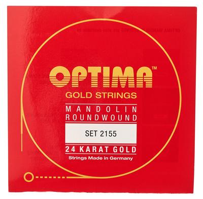 Optima 2155 24K Mandolin Gold Strings