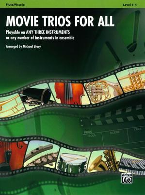 Alfred Music Publishing Movie Trios For All Flute