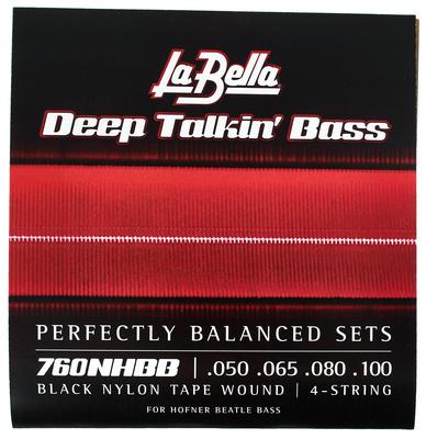 La Bella 760NHBB Beatle Bass Set BN