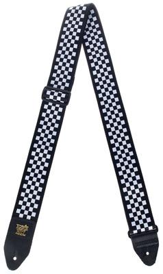 Ernie Ball E-Guitar Strap Black/White