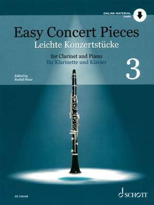Schott Easy Concert Pieces Clarinet 3