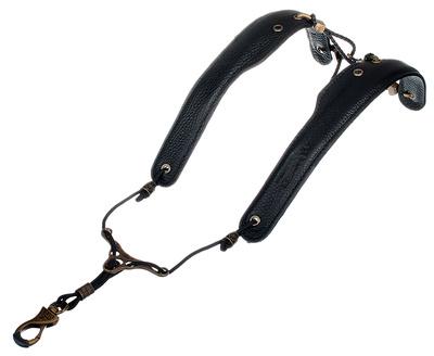 Balam Back Strap Leather Black