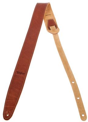 Taylor Suede Guitar Strap Med. Brown
