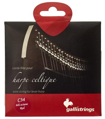 Galli Strings Lever Harp Bass Wire C34