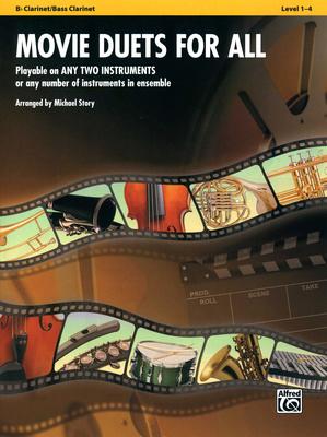 Alfred Music Publishing Movie Duets For All Clarinet
