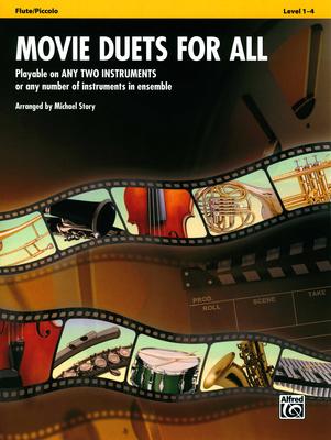 Alfred Music Publishing Movie Duets For All Flute