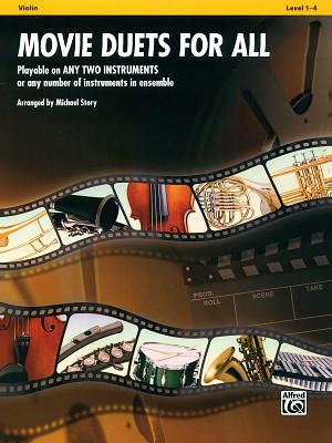 Alfred Music Publishing Movie Duets For All Violin