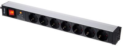 Equip 333309 19" PowerBox SPD 7-way"
