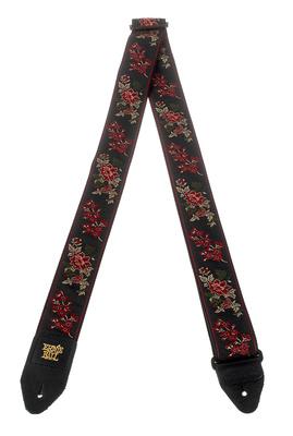 Ernie Ball E-Guitar Jacquard Black Rose